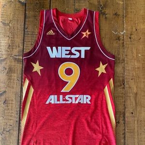 Tony Parker Signed All Star Spurs Authentic Jersey